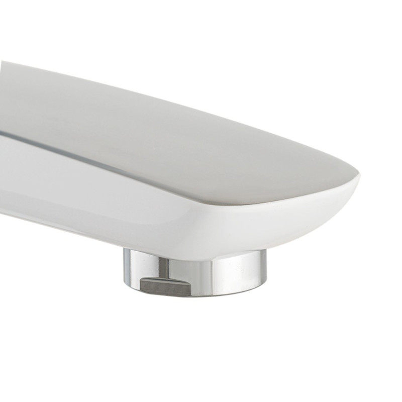 Смеситель для умывальника Mixxus Premium Patrick 001 гайка (White) (MI5853)