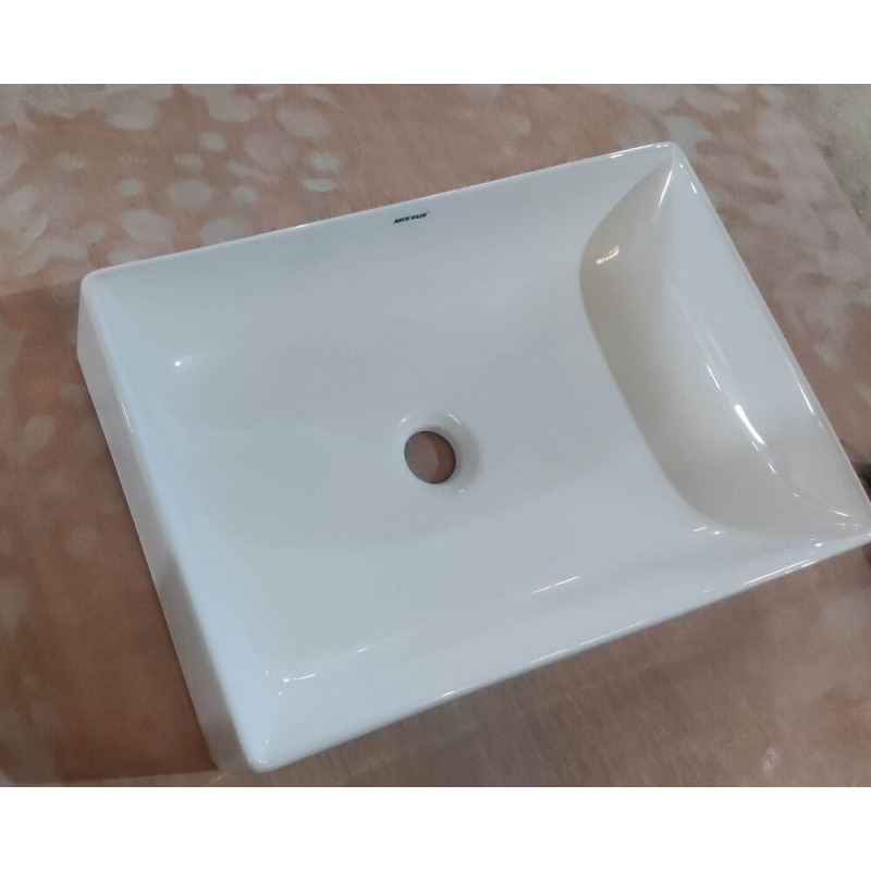 Раковина накладная Mixxus Premium QUADRO-0104 500х350х120mm (MP6515)
