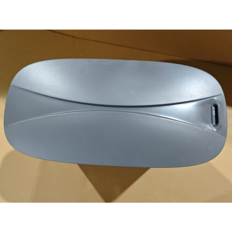 Мусорное ведро сенсорное овальное Mixxus Flat-TC0109 Graphite 9 л цвет графит (MI7075)