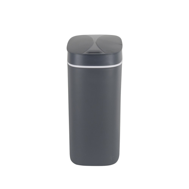 Мусорное ведро сенсорное овальное Mixxus Flat-TC0109 Graphite 9 л цвет графит (MI7075)