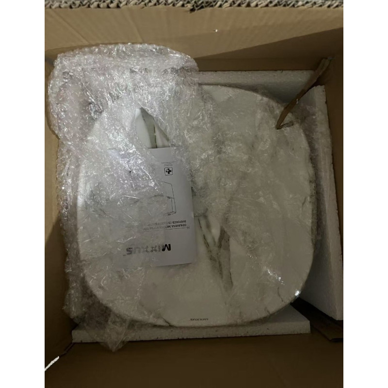Раковина накладна Mixxus Premium DIVERSE-0104 MARBLE 370х370х135mm (MP6537)