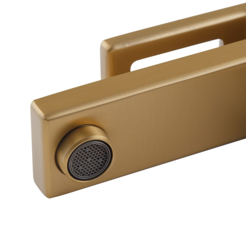 Смеситель для умывальника Koer KB-10009-12 (Цвет матового золота) (KR5977)