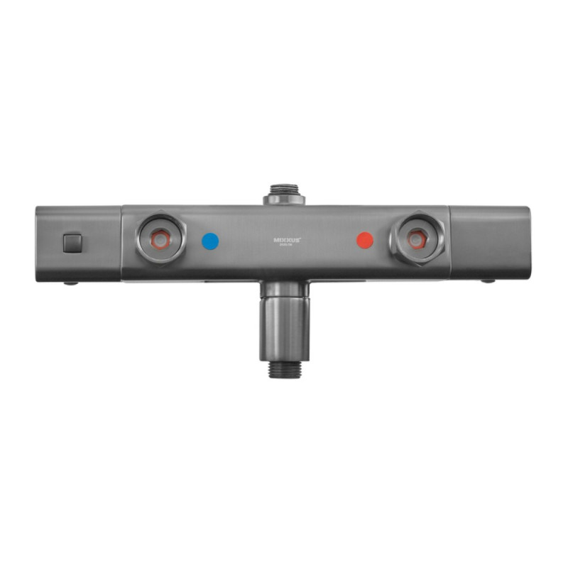Душова колона Mixxus Premium VIRGO 009-J GRAPHITE з термостатичним змішувачем,3 функції (MI6647)