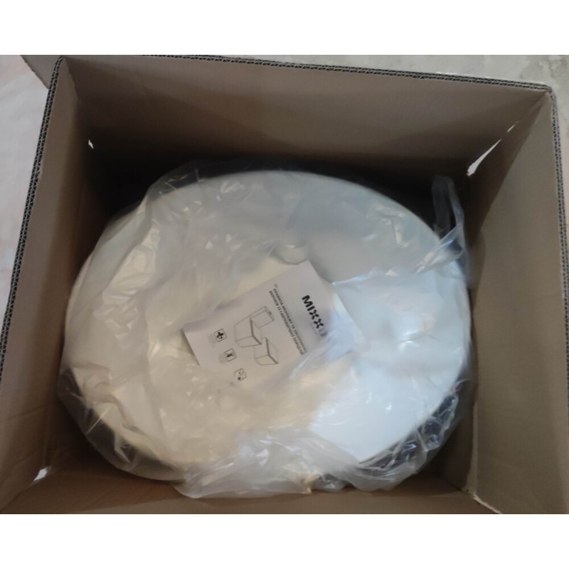 Раковина накладная Mixxus Premium ELLIPSE-0102 515х400х130mm (MP6551)