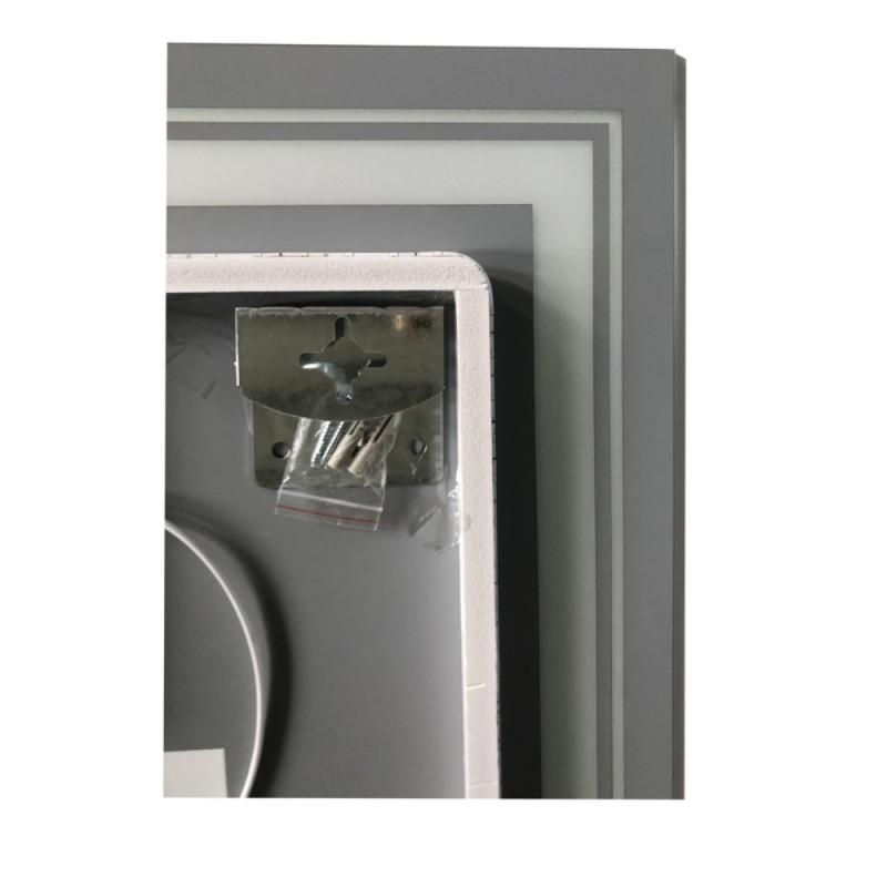 Зеркало Zerix Alive MR06-80x60-REVERSE с LED Touch, Anti-fog, димером, регулятором яркости (ZX6062)