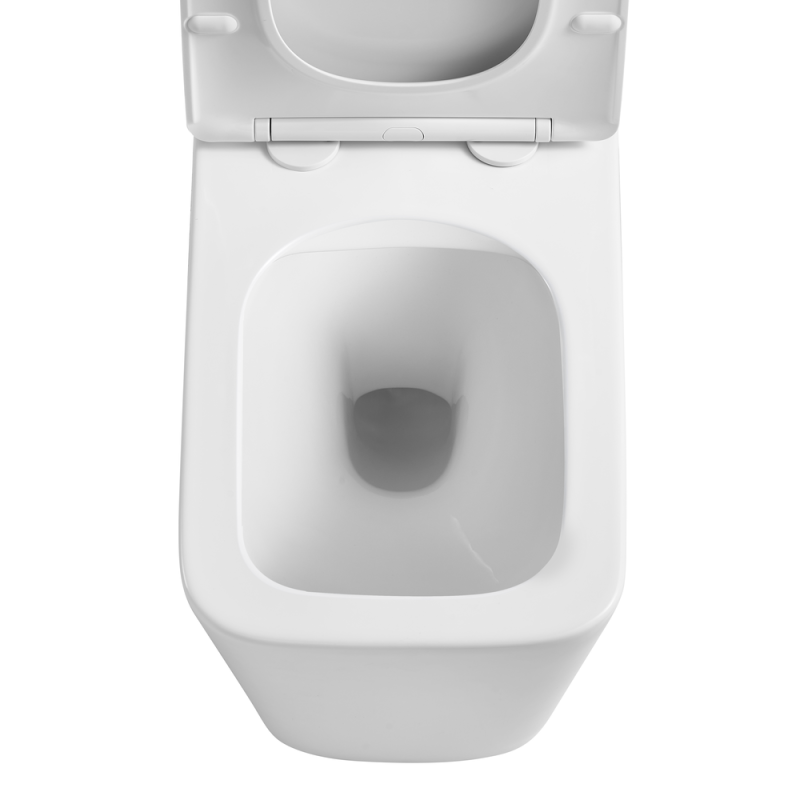 Унитаз напольный безбачковой Mixxus Premium QUADRO-0701-R 600х355х410mm, система смыва RIMLESS (MP6590)