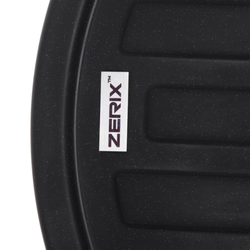 Мойка кухонная Zerix ZS-7750R-14 Черный металлик (ZX4562)