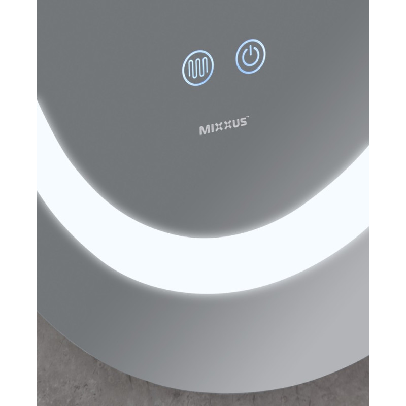 Зеркало Mixxus PLAIN MV03-50x70 с Led Touch, Anti-fog, димером, регулятором яркости (MI6664)