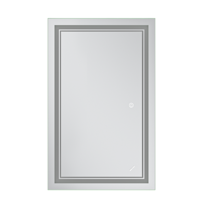 Дзеркало Mixxus Premium QUADRO MR20-50x80-Reverse з Led Touch, Anti-fog, димером, регулятором яскравості (MP6620)