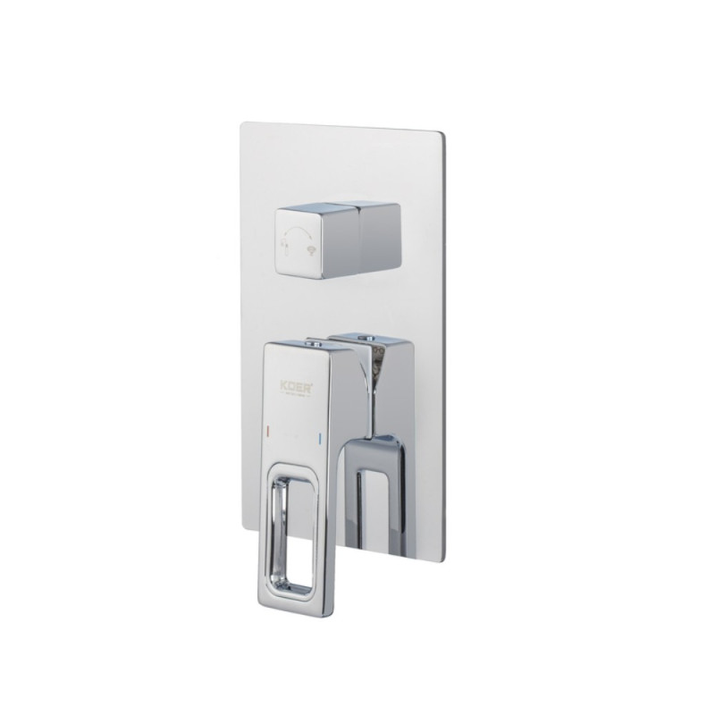 Душова система вбудована Koer KB-66009-01 3 функції (Колір хром) (KR6019)