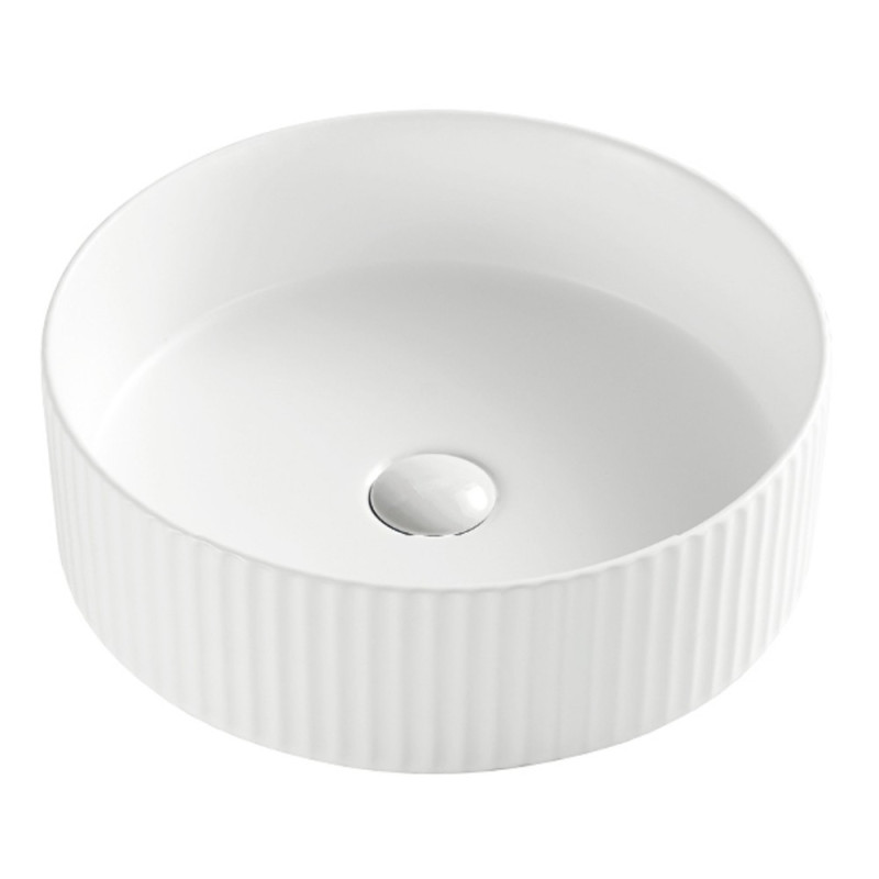 Умывальник накладной керамический Mixxus Premium Wave-0101 400x400x125mm (MP6491)
