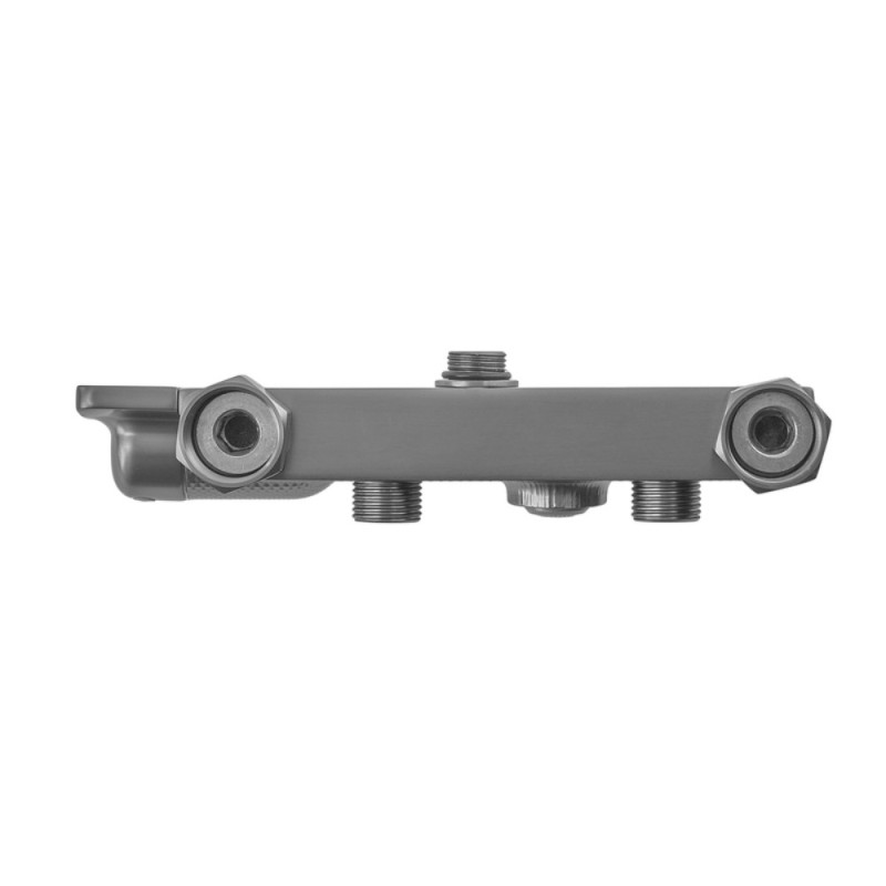 Душевая колонна со смесителем Mixxus Premium MARLIN 009-J GRAPHITE с кнопкой переключения, 4 режима (MI6831)