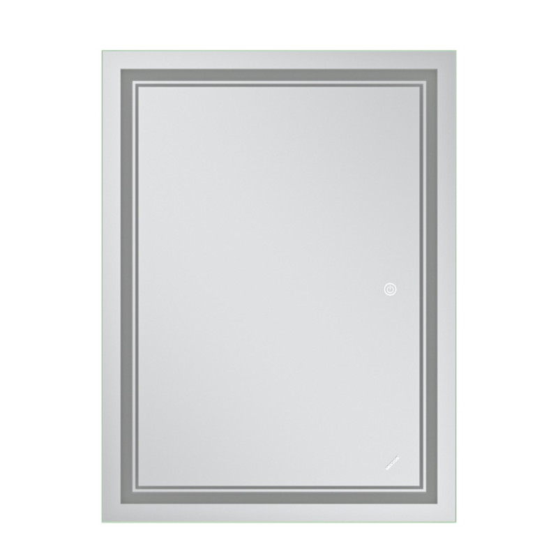 Зеркало Mixxus Premium QUADRO MR20-90x70-Reverse с Led Touch, Anti-fog, димером, регулятором яркости (MP6621)