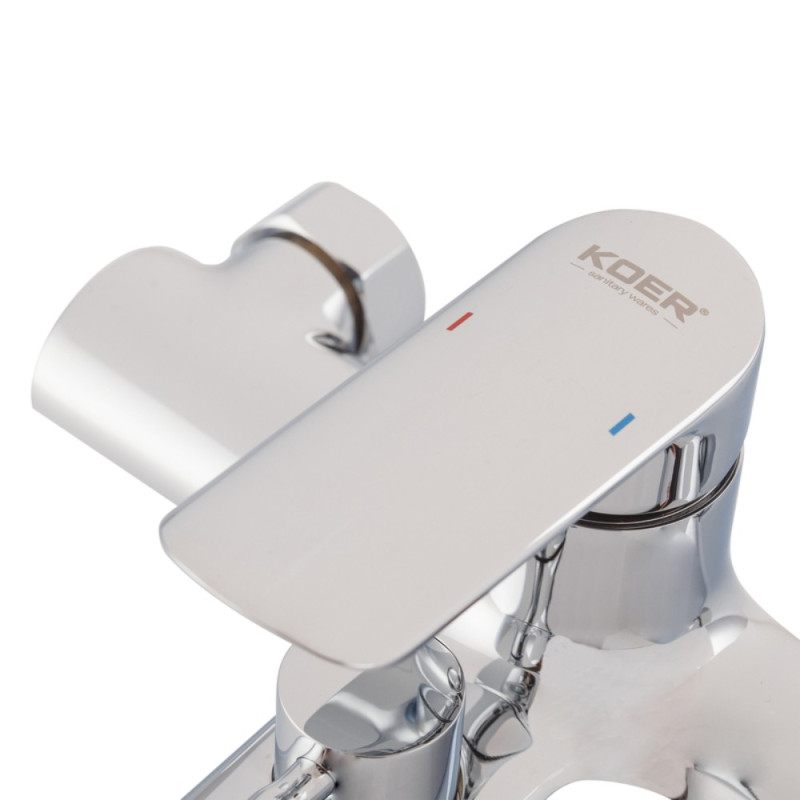 Смеситель для ванны с коротким изливом Koer KB-40028-01 (KR5305)