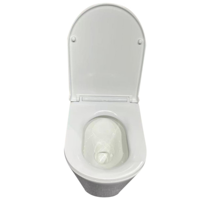Унитаз подвесной эргономичный Koer TT-0102-T3 520x360x360mm система смыва TORNADO 3.0 (KR5616)