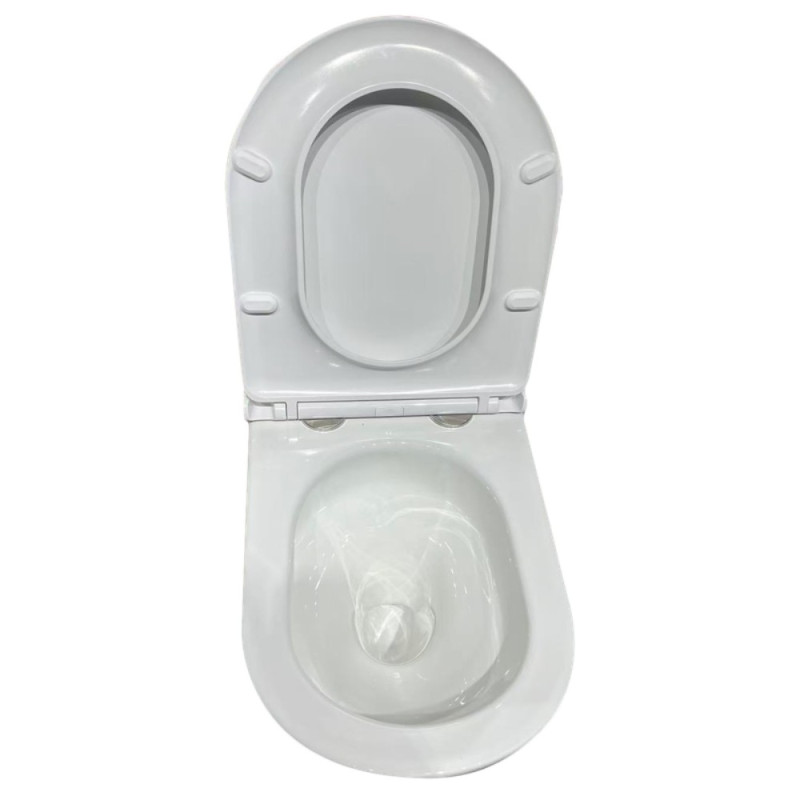 Унитаз подвесной эргономичный Koer TT-0102-T3 520x360x360mm система смыва TORNADO 3.0 (KR5616)