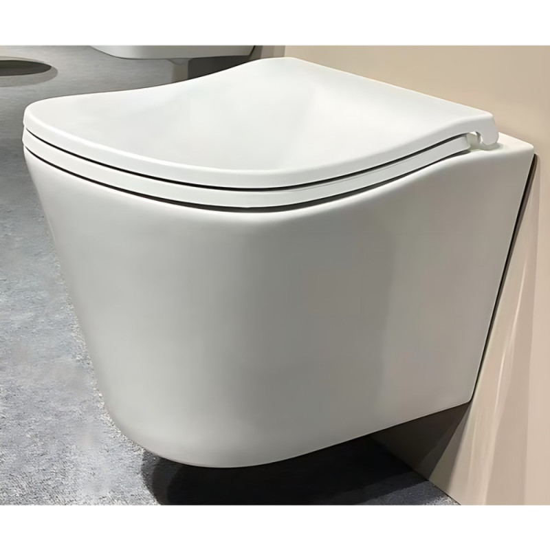 Унитаз подвесной эргономичный Koer TT-0102-T3 520x360x360mm система смыва TORNADO 3.0 (KR5616)