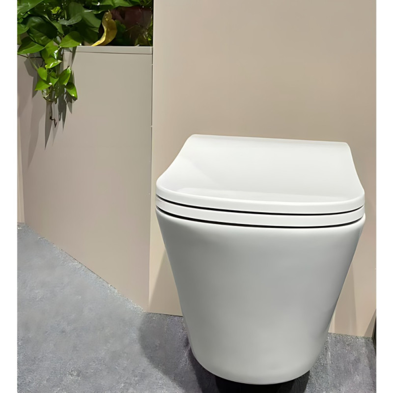 Унитаз подвесной эргономичный Koer TT-0102-T3 520x360x360mm система смыва TORNADO 3.0 (KR5616)
