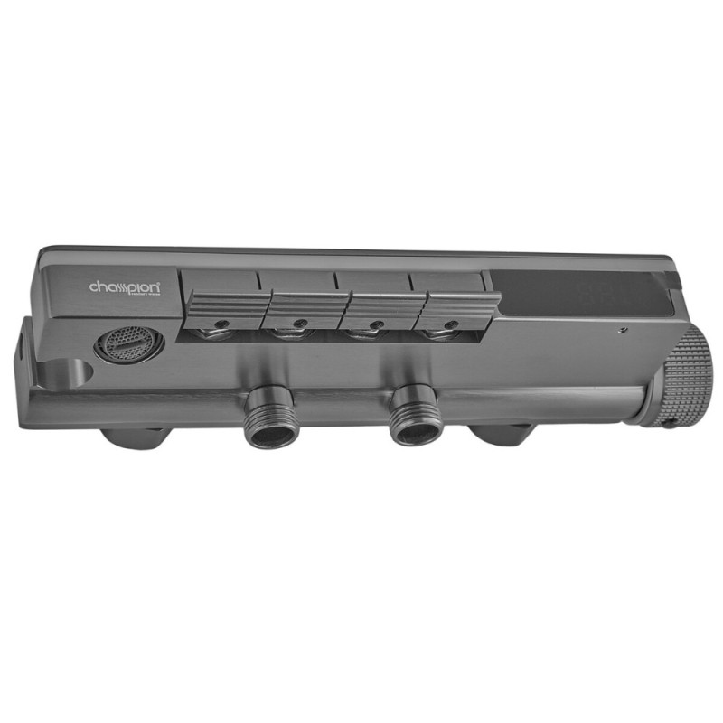 Душова колона Champion PBL-009-J Graphite зі змішувачем з кнопковим перемикачем, 4 режими (CH6500)