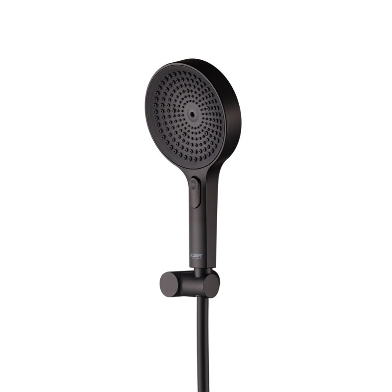 Вбудована душова система Koer KB-66029-05 3 функції Колір чорний (KR5492)