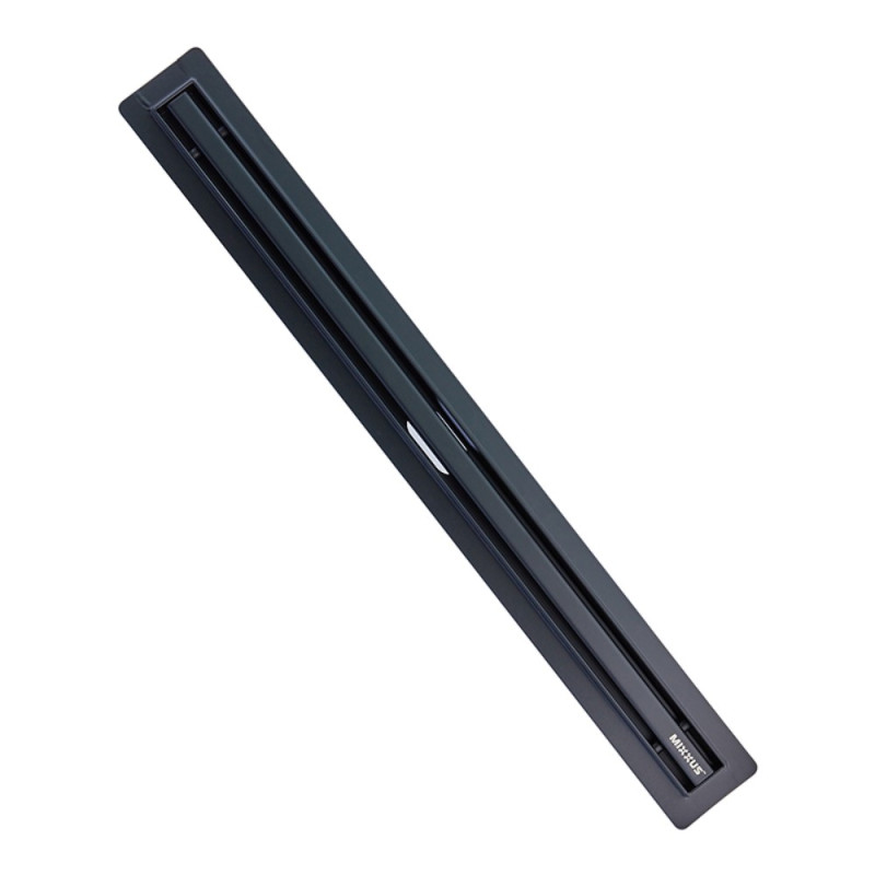 Душевой трап с нерж. стали SUS304 Mixxus Drain-05-50-Slim Black (30x500мм) (Черный) (MI6168)