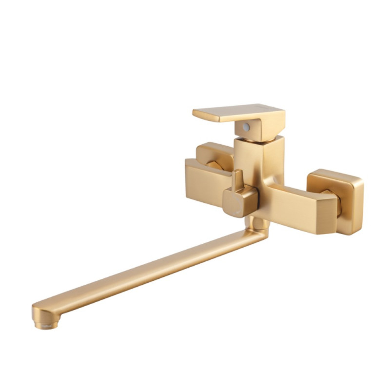 Смеситель для ванны Haiba GAUDI 006 EURO BRUSHED GOLD (HB9598)