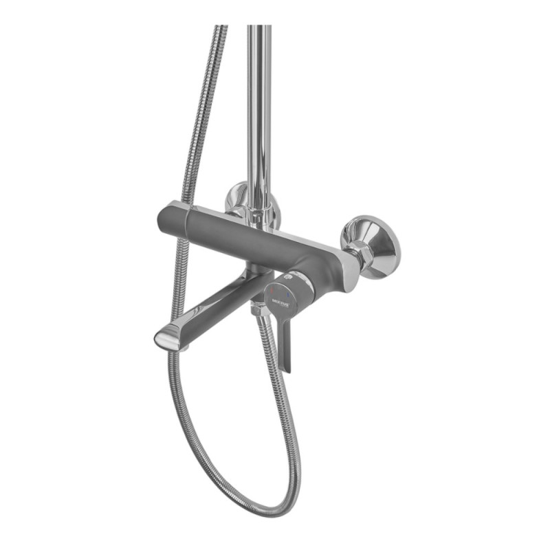 Душевая колонна со смесителем Mixxus Premium Edem 009-J (Black) (MI5842)