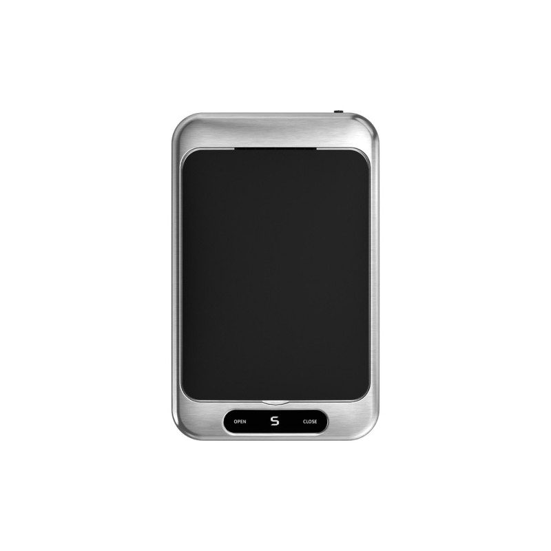 Відро для сміття сенсорне прямокутне Koer TC-020408-07 8 л колір графіт (KR5590)
