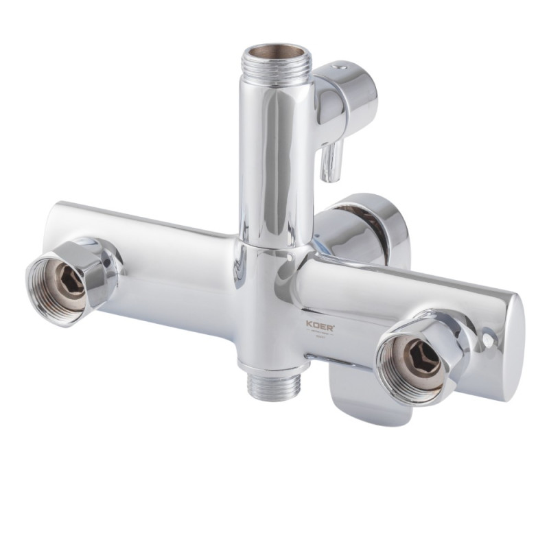 Душевая колонна со смесителем Koer KB-52028-01, 2 функции (KR5309)