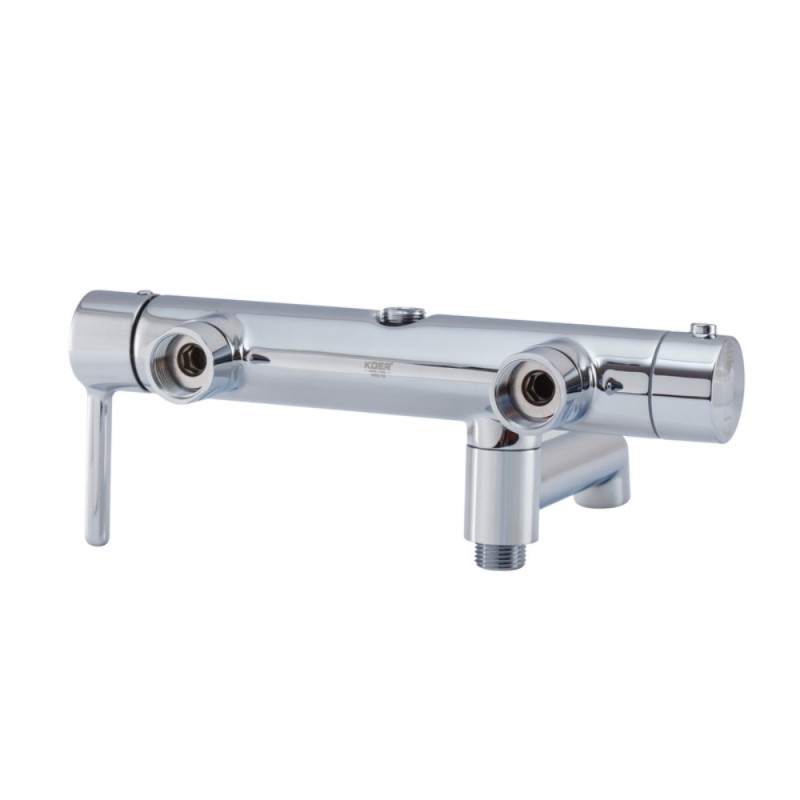 Душова колонна зі змішувачем Koer KB-56029-01 3 функції, колір хром (KR5481)