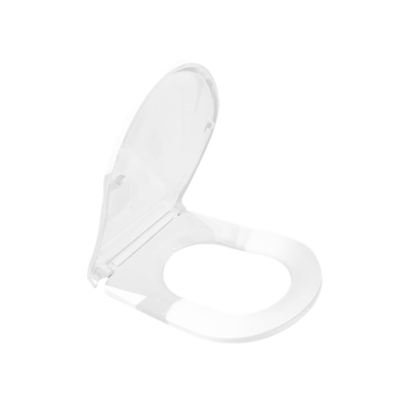 Сидіння-кришка для унітазу Koer AC-0101-SEAT COVER 450х390х80mm дюропласт з мікроліфтом (KR5617)