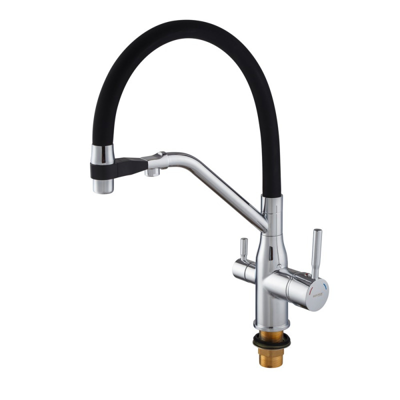 Смеситель для кухни MixxusPremium Gravity 021 REFL.BLACK (MI6977)
