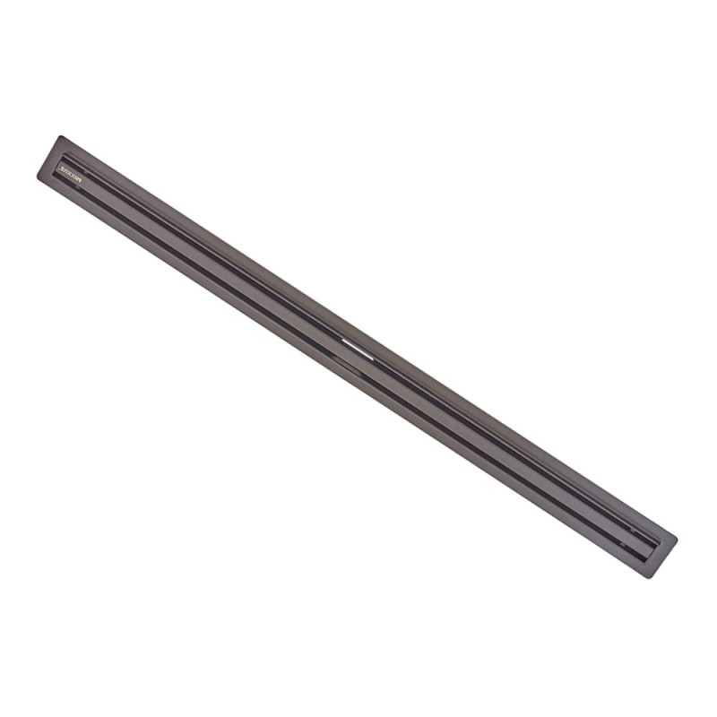 Душевой трап с нерж. стали SUS304 Mixxus Drain-05-80-Slim Black (30x800мм) (Черный) (MI6171)