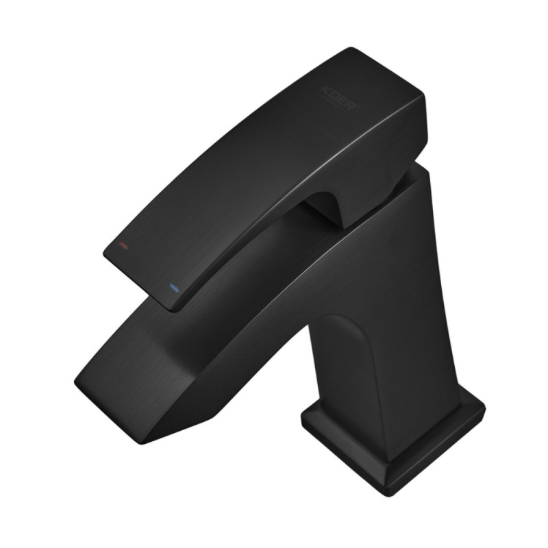 Смеситель для умывальника Koer KB-10007-05 (Цвет черный) (KR3439)