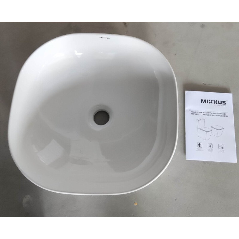 Раковина накладная MIXXUS PREMIUM DIVERSE-0105 425х425х145mm (MP6535)