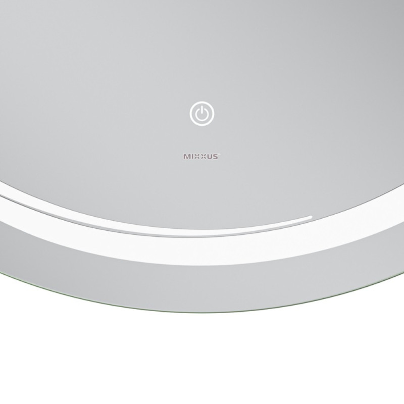 Зеркало Mixxus Premium WAVE MC04-90 с Led Touch, Anti-fog, димером (3-6,5kK) (MP6637)
