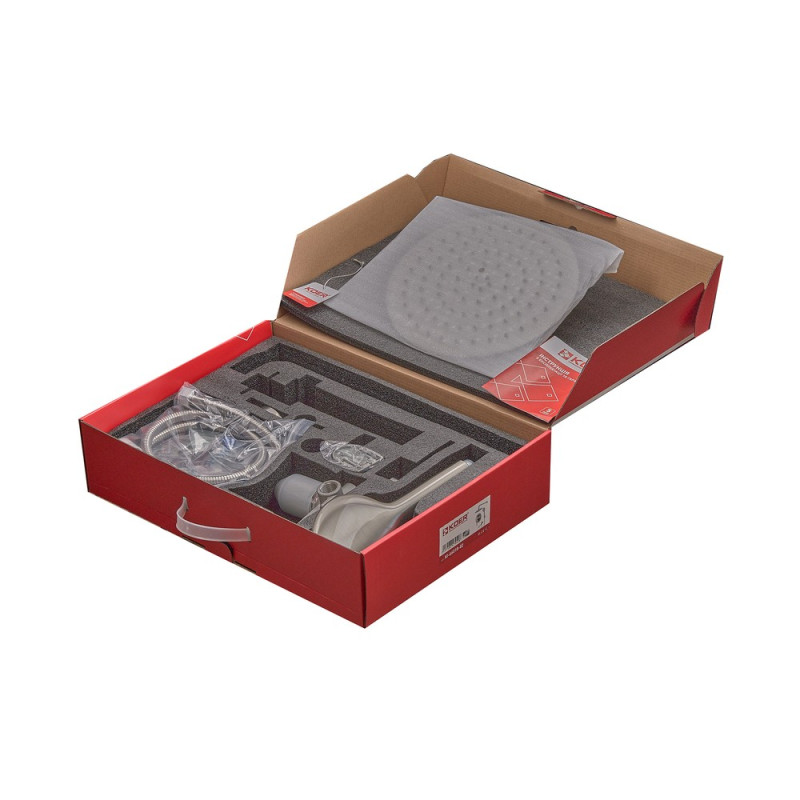 Вбудована душова система Koer KI-66018-02 (з нерж. сталі) (Колір нерж) (KR4794)
