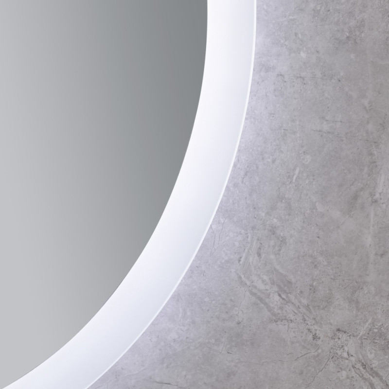 Дзеркало Mixxus PLAIN MC10-60 з Led Touch, Anti-fog, димером, регулятором яскравості, годинником (MI6013)