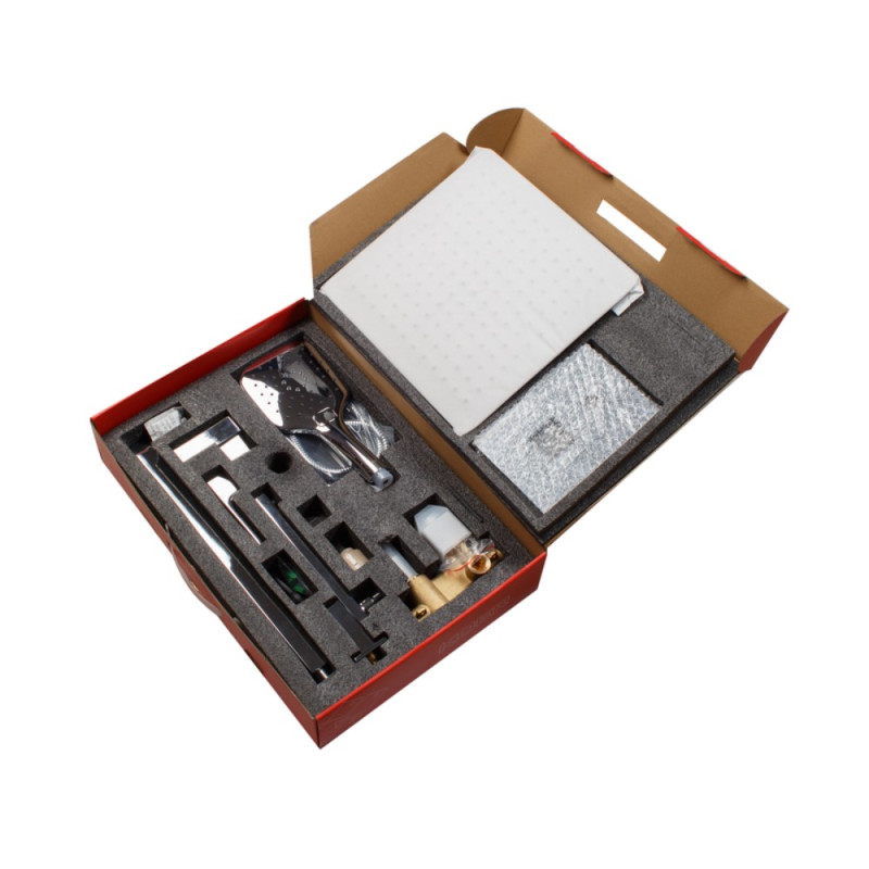 Душова система вбудована Koer KB-66039-01 3 функції (Колір хром) (KR5997)