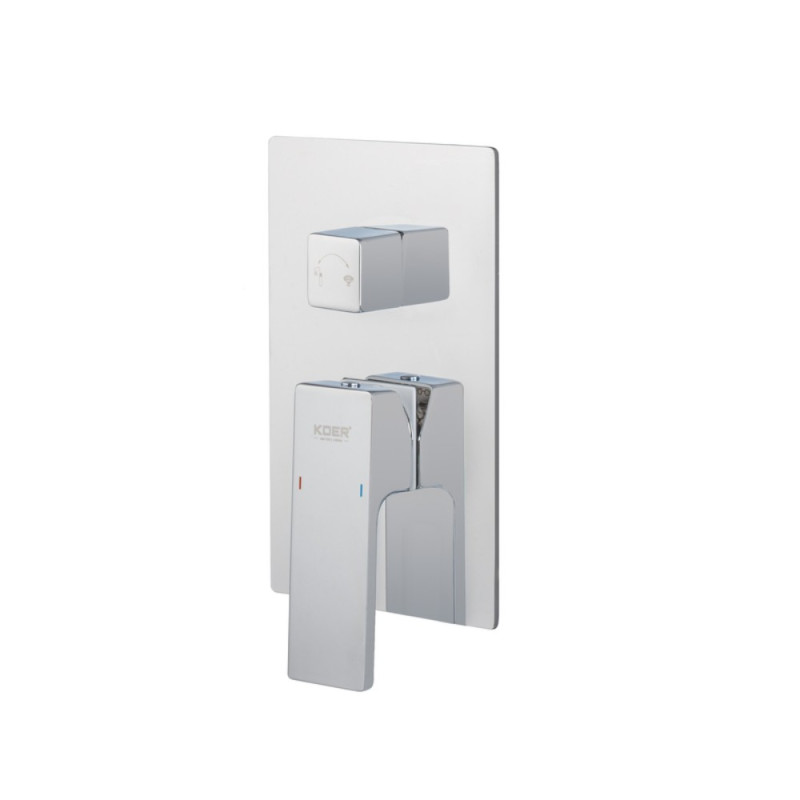 Душова система вбудована Koer KB-66039-01 3 функції (Колір хром) (KR5997)
