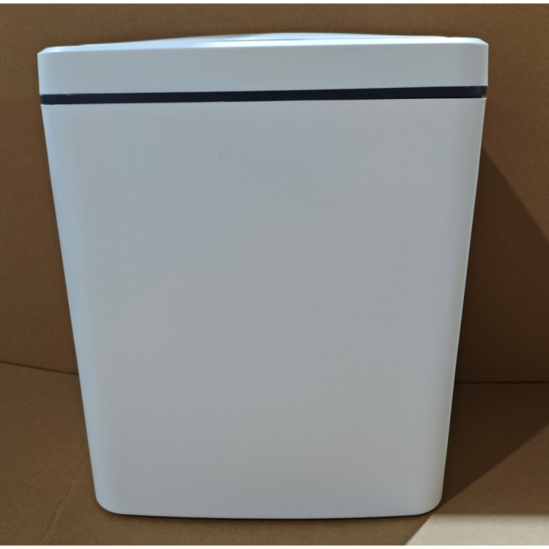 Мусорное ведро сенсорное прямоугольное Mixxus WAVE-TC0110 White 10 л цвет белый (MI7073)