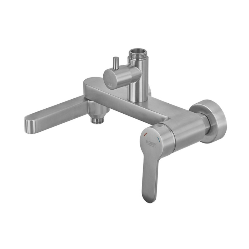Душевая колонна со смесителем Koer KI-56016-02 (из нерж. стали) (Цвет нерж) (KR4791)