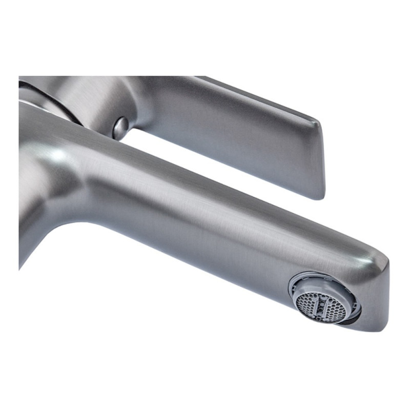 Змішувач для умивальника Haiba Alex 001 Graphite (HB3992)