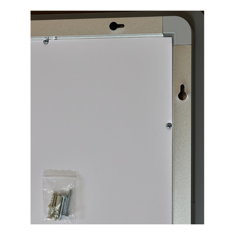 Зеркало Mixxus STRONG MR05-100x60 с Led Touch, Anti-fog, димером, регулятором яркости, часами (MI6009)