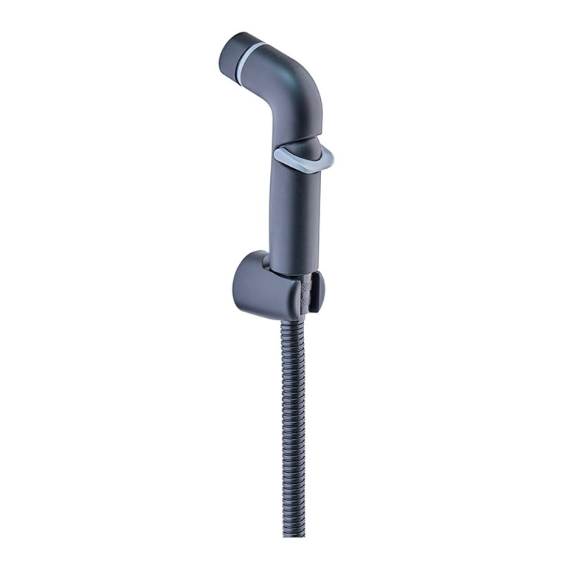 Набор для гигиенического душа Mixxus Bidet SET-001 Black (шланг 1,2м) (LE2774)