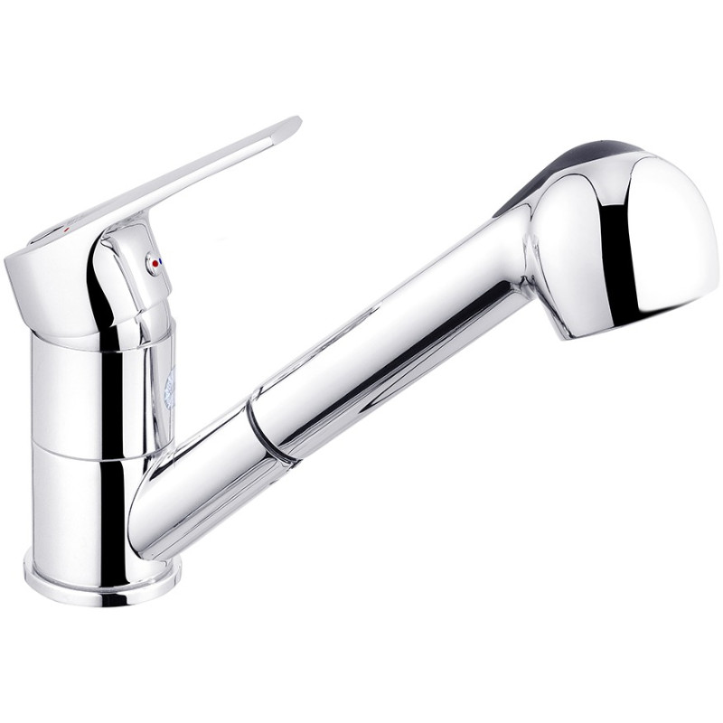 Смеситель для кухни с выдвижным изливом Kroner KRM Odra - C030-T