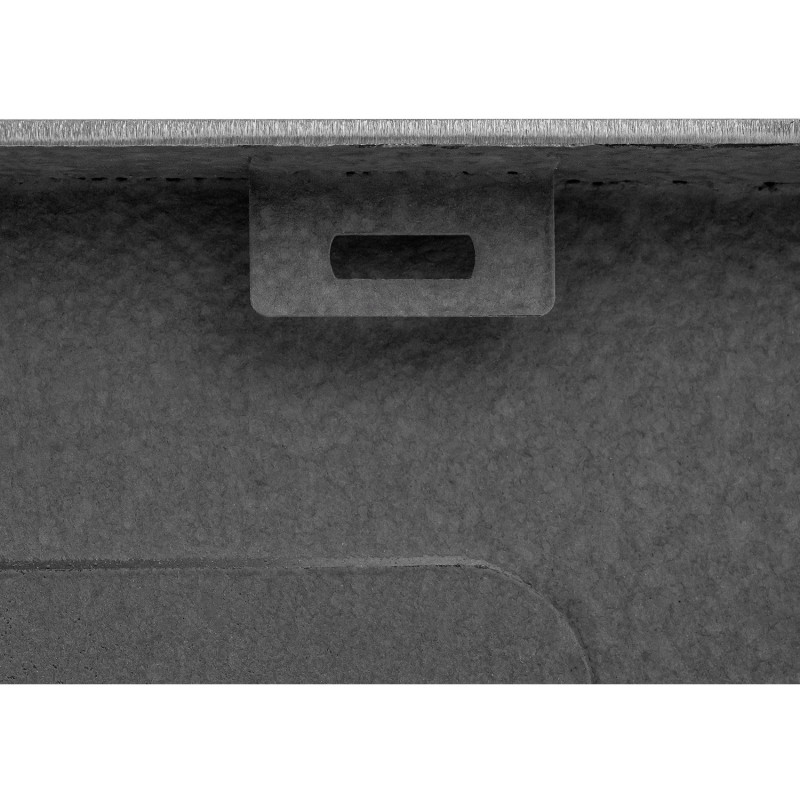 Комплект кухонная мойка Kroner Schwarze-6050HM PVD + смеситель Ersel - GRP03393BLK + дозатор Spender-026