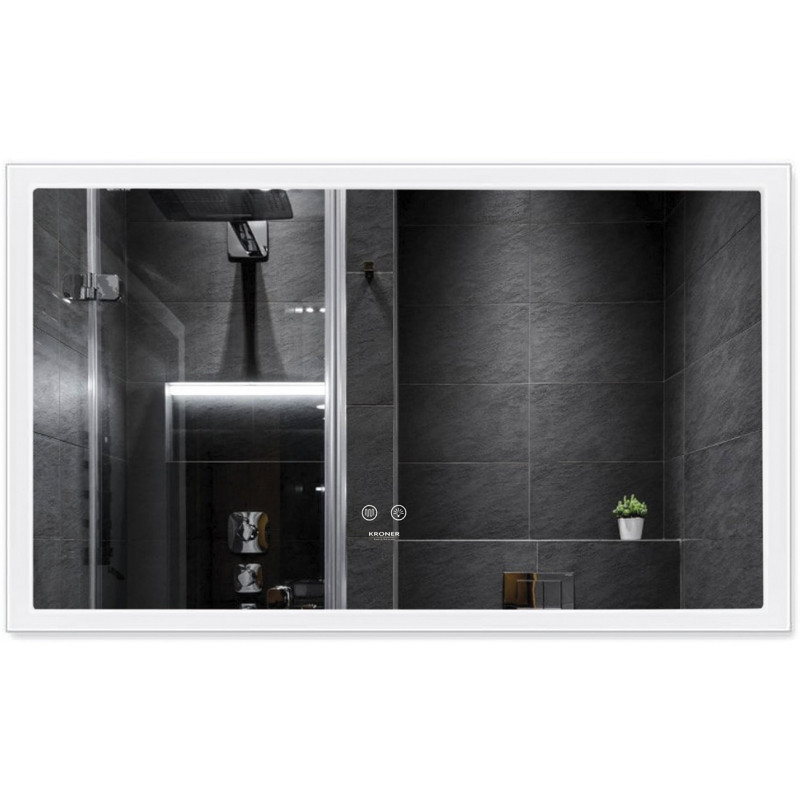 Зеркало Kroner KRP Spiegel HR3 - 10060 с LED-подсветкой и антизапотеванием
