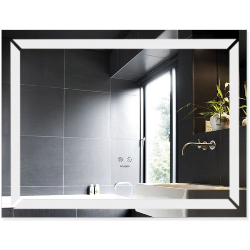 Зеркало Kroner KRP Spiegel HR1 - 9070 с LED-подсветкой и антизапотеванием