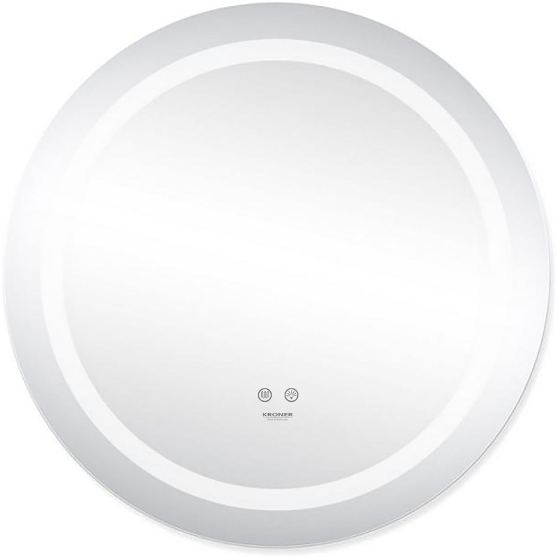 Зеркало Kroner KRP Spiegel R2 - 6060 с LED-подсветкой и антизапотеванием